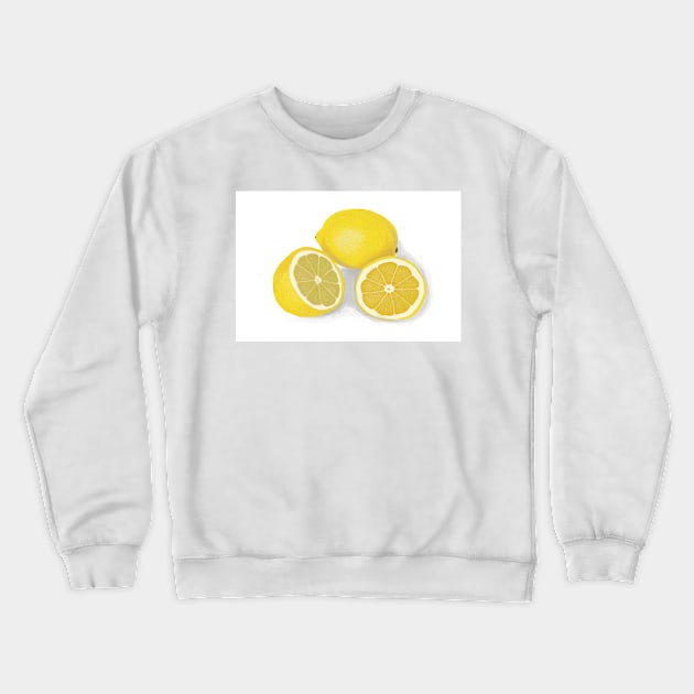 Juicy fresh lemons Crewneck Sweatshirt by JennyCathcart